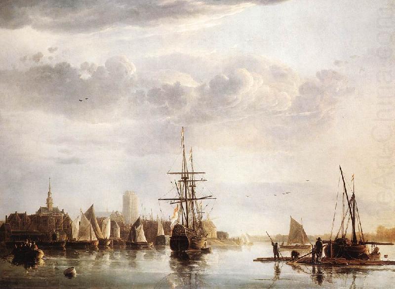 CUYP, Aelbert View of Dordrecht  ds china oil painting image